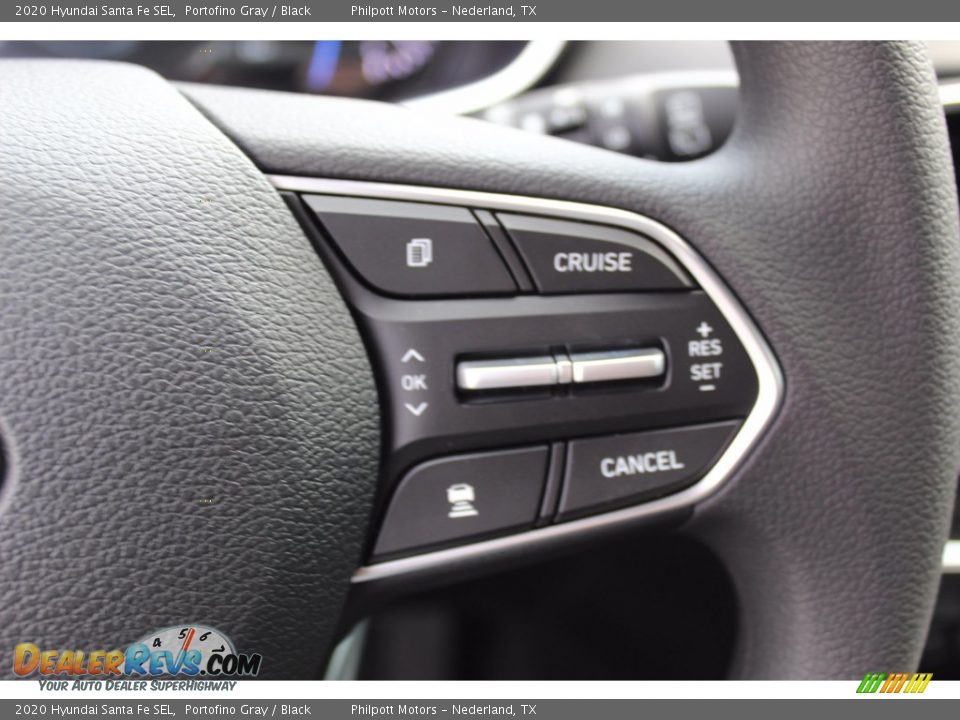 2020 Hyundai Santa Fe SEL Portofino Gray / Black Photo #17