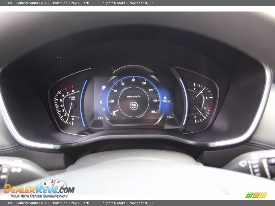 2020 Hyundai Santa Fe SEL Portofino Gray / Black Photo #18