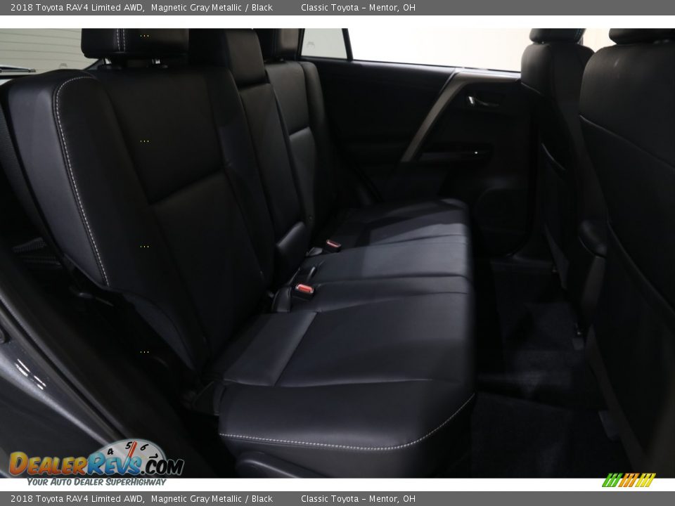 2018 Toyota RAV4 Limited AWD Magnetic Gray Metallic / Black Photo #17
