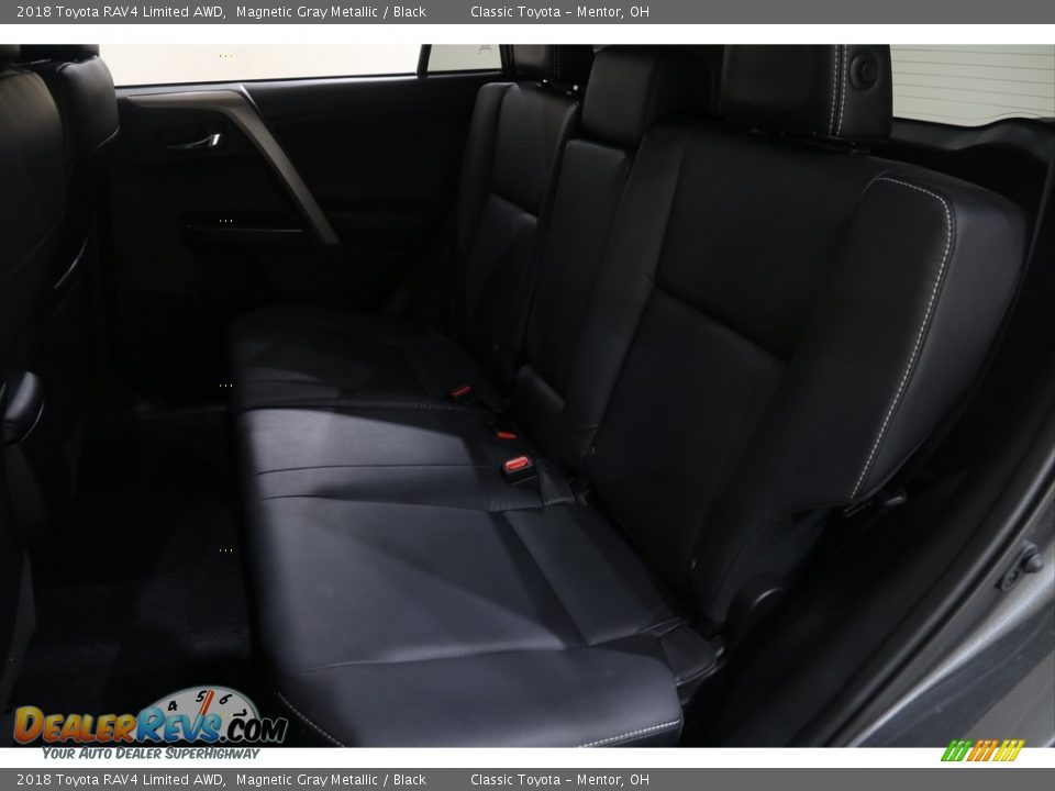 2018 Toyota RAV4 Limited AWD Magnetic Gray Metallic / Black Photo #18