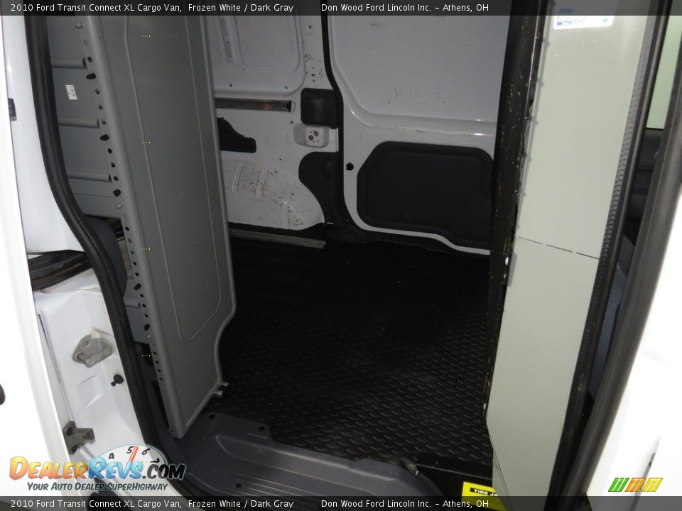 2010 Ford Transit Connect XL Cargo Van Frozen White / Dark Gray Photo #21
