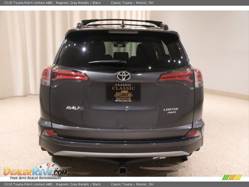 2018 Toyota RAV4 Limited AWD Magnetic Gray Metallic / Black Photo #19