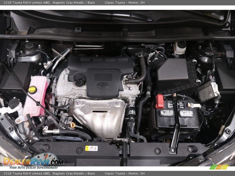 2018 Toyota RAV4 Limited AWD Magnetic Gray Metallic / Black Photo #20
