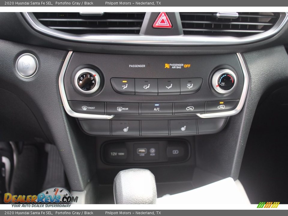 2020 Hyundai Santa Fe SEL Portofino Gray / Black Photo #22