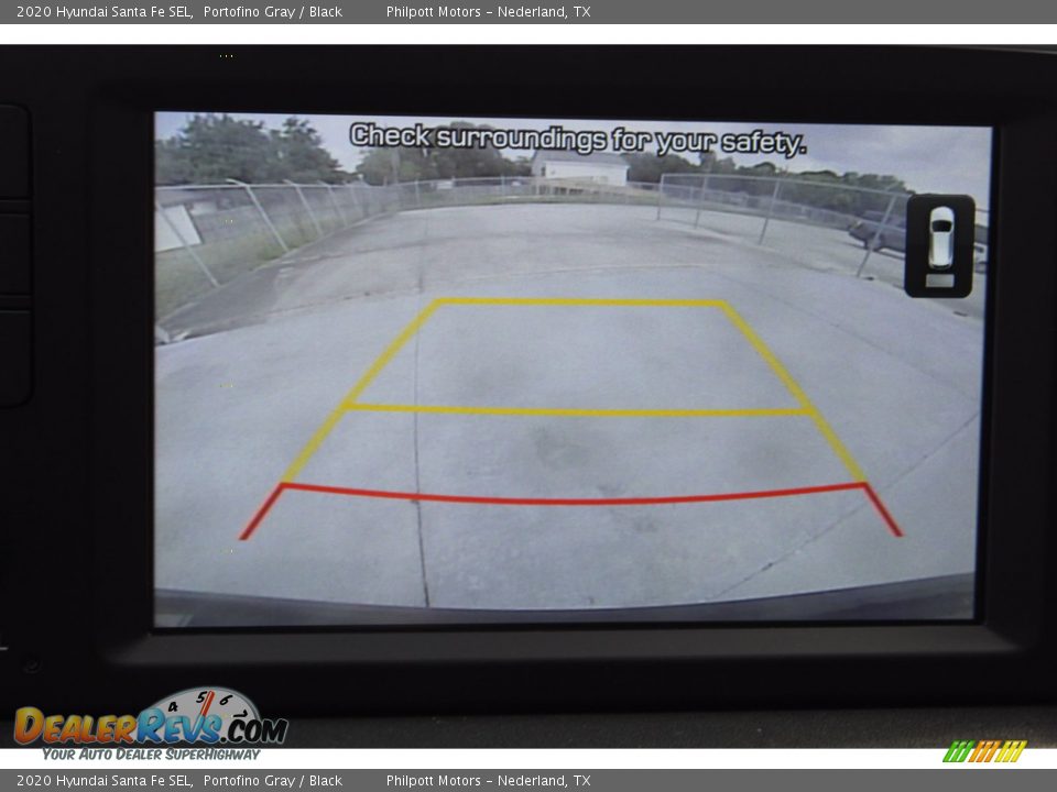 2020 Hyundai Santa Fe SEL Portofino Gray / Black Photo #24