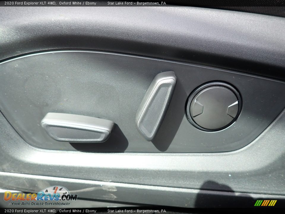 2020 Ford Explorer XLT 4WD Oxford White / Ebony Photo #16