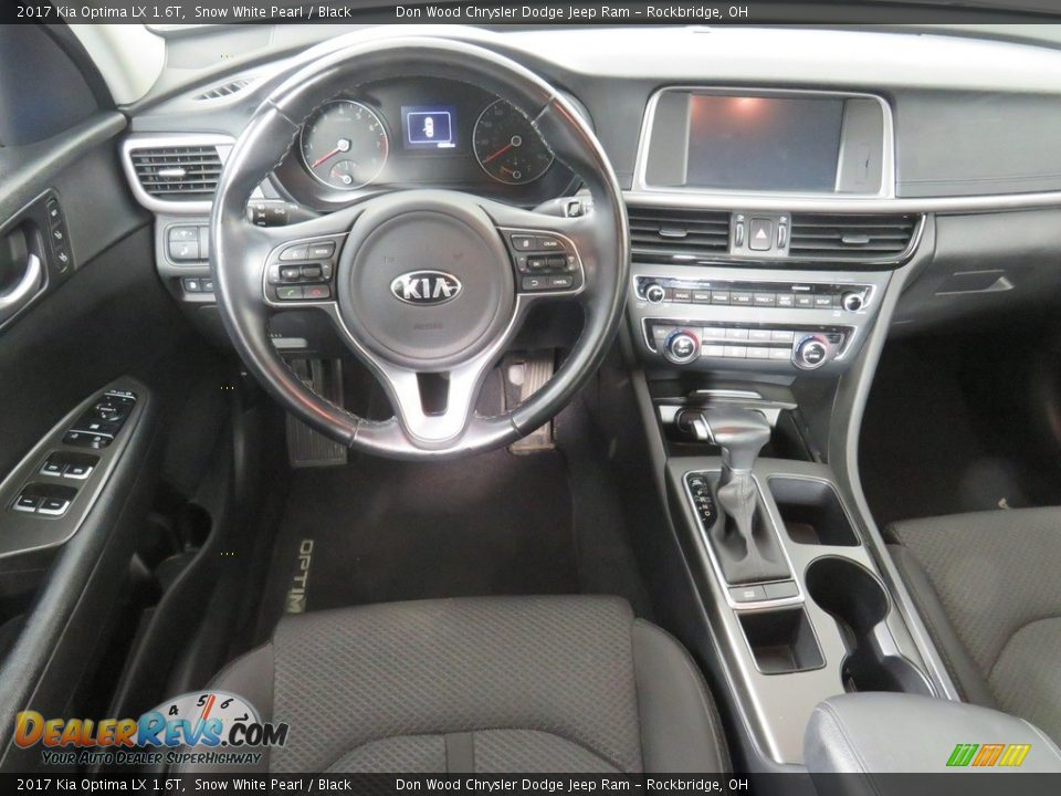 2017 Kia Optima LX 1.6T Snow White Pearl / Black Photo #35