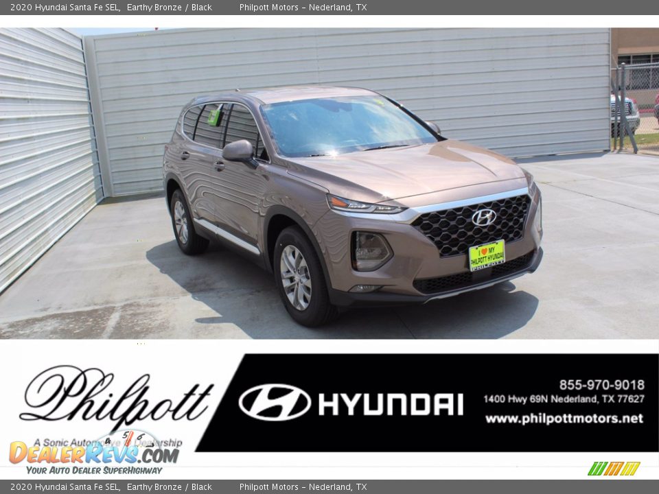 2020 Hyundai Santa Fe SEL Earthy Bronze / Black Photo #1