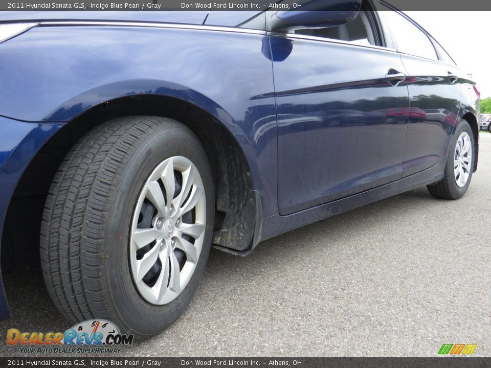 2011 Hyundai Sonata GLS Indigo Blue Pearl / Gray Photo #6
