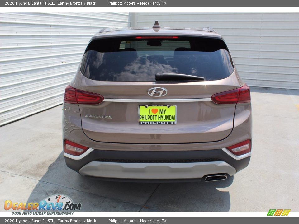 2020 Hyundai Santa Fe SEL Earthy Bronze / Black Photo #7