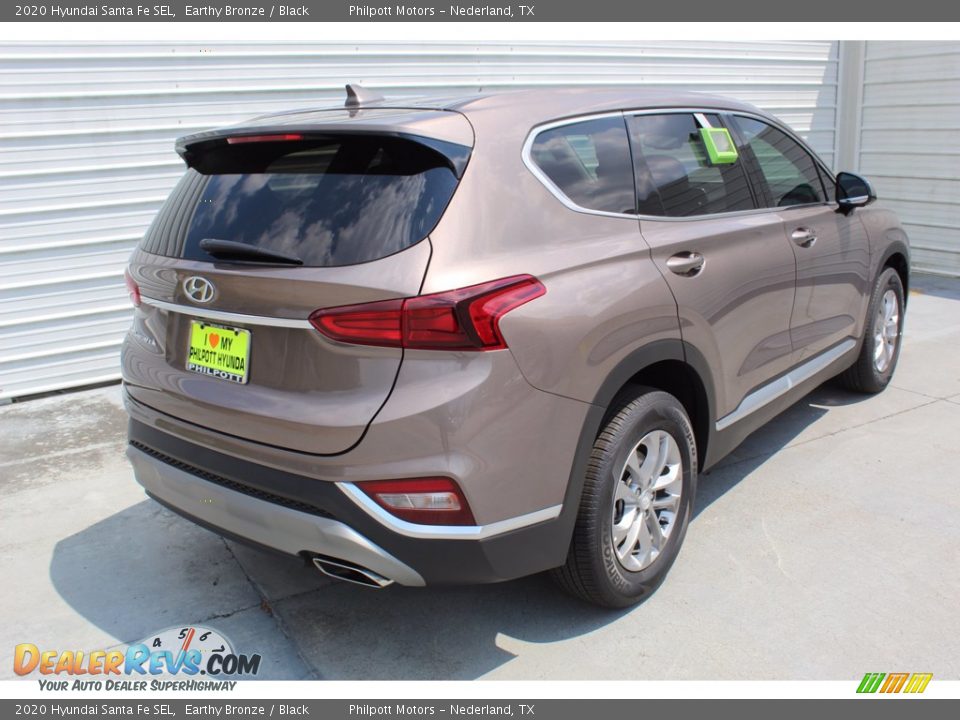 2020 Hyundai Santa Fe SEL Earthy Bronze / Black Photo #8