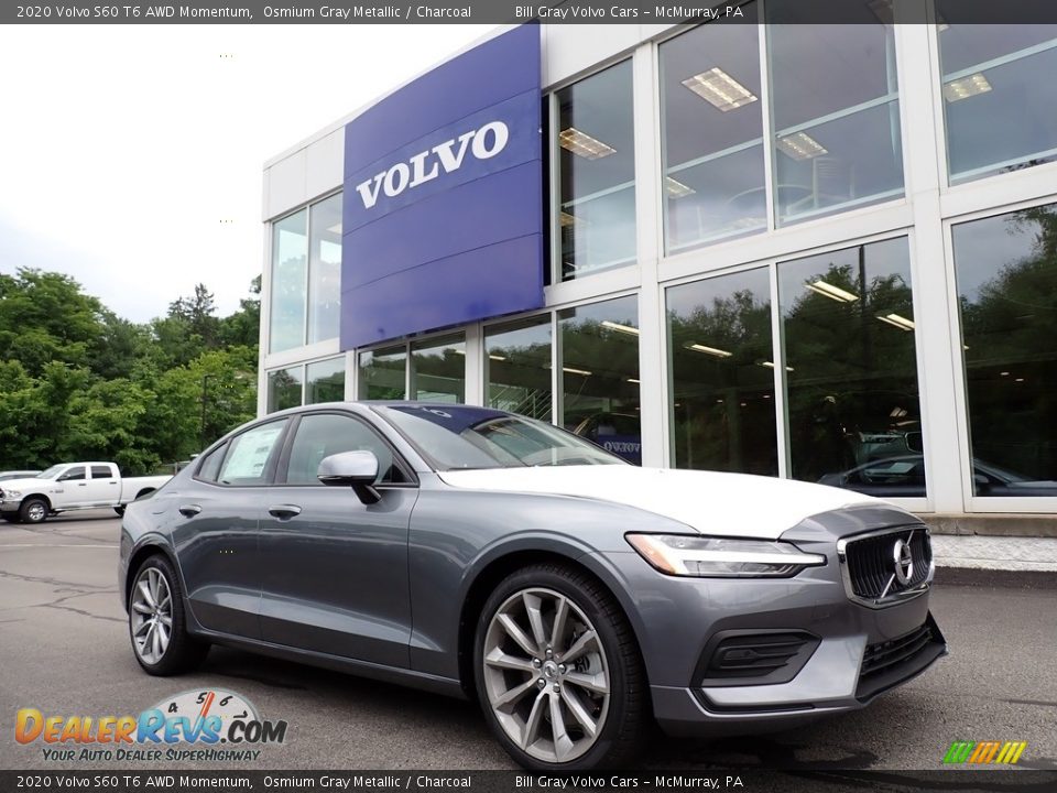 Front 3/4 View of 2020 Volvo S60 T6 AWD Momentum Photo #1