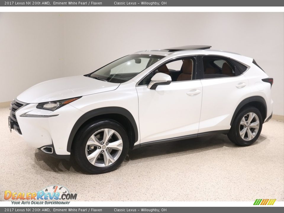 2017 Lexus NX 200t AWD Eminent White Pearl / Flaxen Photo #3