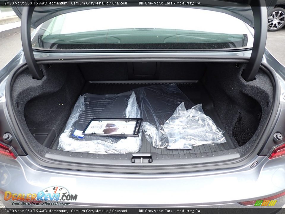 2020 Volvo S60 T6 AWD Momentum Osmium Gray Metallic / Charcoal Photo #3