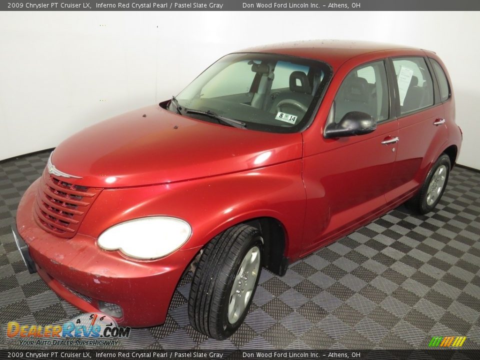 2009 Chrysler PT Cruiser LX Inferno Red Crystal Pearl / Pastel Slate Gray Photo #7