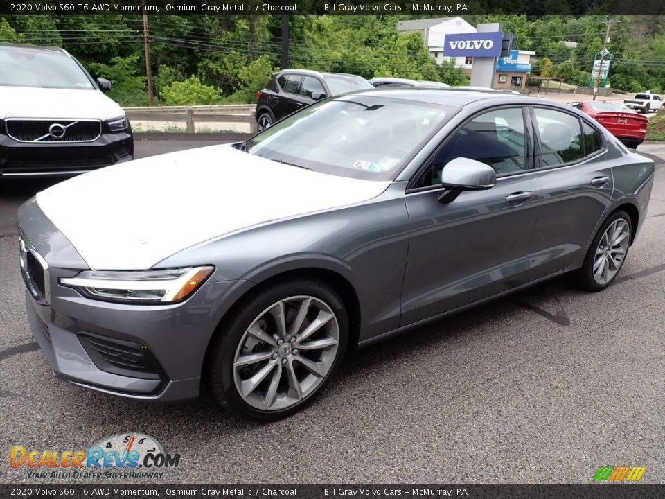 Osmium Gray Metallic 2020 Volvo S60 T6 AWD Momentum Photo #5