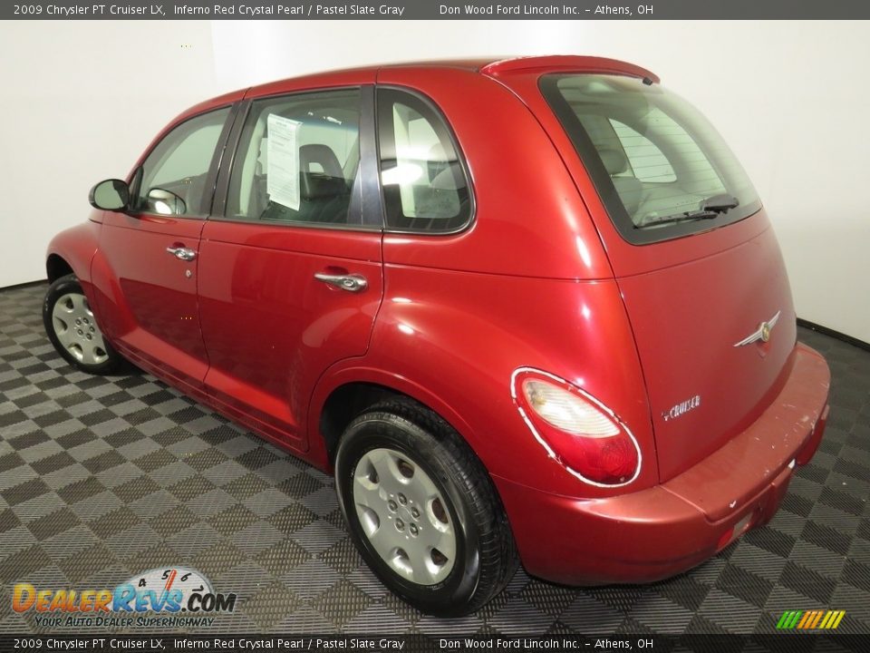 2009 Chrysler PT Cruiser LX Inferno Red Crystal Pearl / Pastel Slate Gray Photo #9