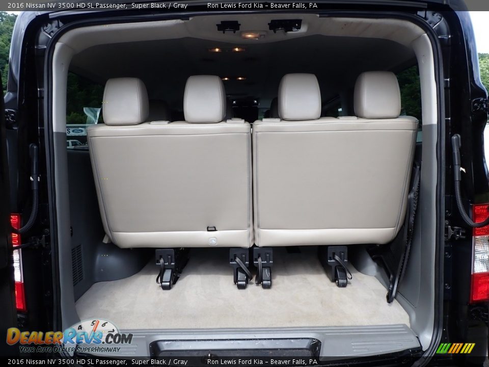 2016 Nissan NV 3500 HD SL Passenger Trunk Photo #6