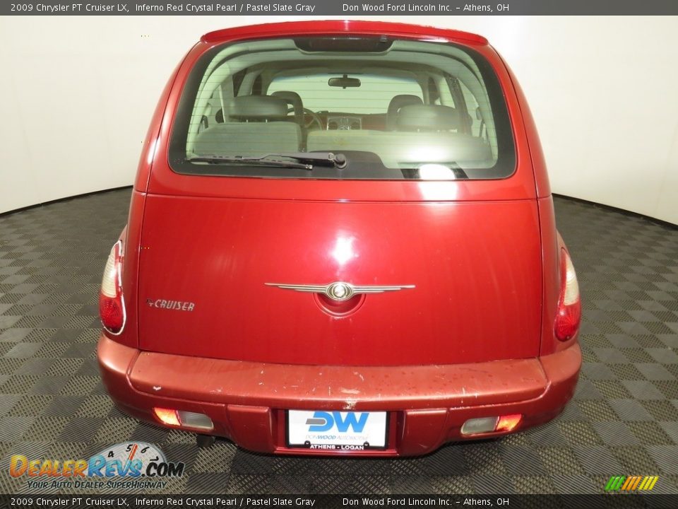 2009 Chrysler PT Cruiser LX Inferno Red Crystal Pearl / Pastel Slate Gray Photo #11