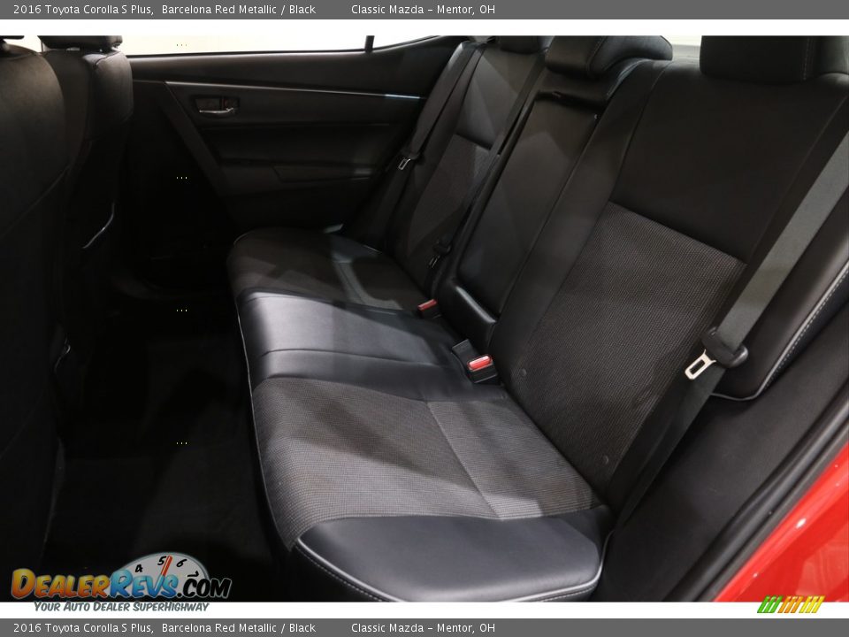 2016 Toyota Corolla S Plus Barcelona Red Metallic / Black Photo #14