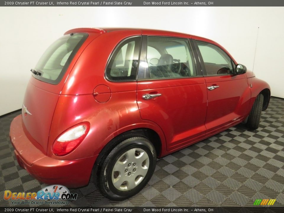 2009 Chrysler PT Cruiser LX Inferno Red Crystal Pearl / Pastel Slate Gray Photo #15