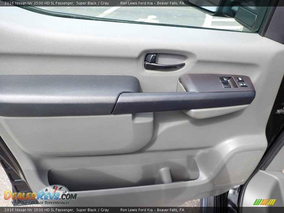 Door Panel of 2016 Nissan NV 3500 HD SL Passenger Photo #15