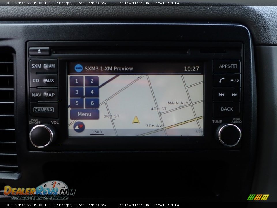 Navigation of 2016 Nissan NV 3500 HD SL Passenger Photo #18