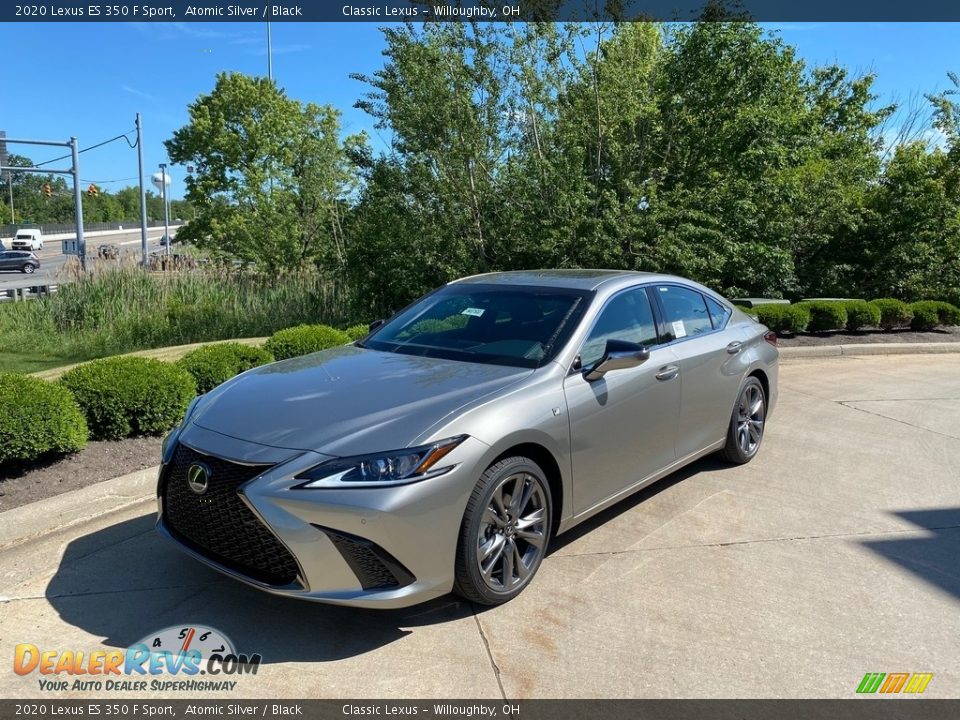2020 Lexus ES 350 F Sport Atomic Silver / Black Photo #1