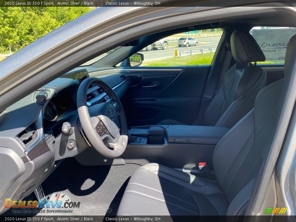 2020 Lexus ES 350 F Sport Atomic Silver / Black Photo #2