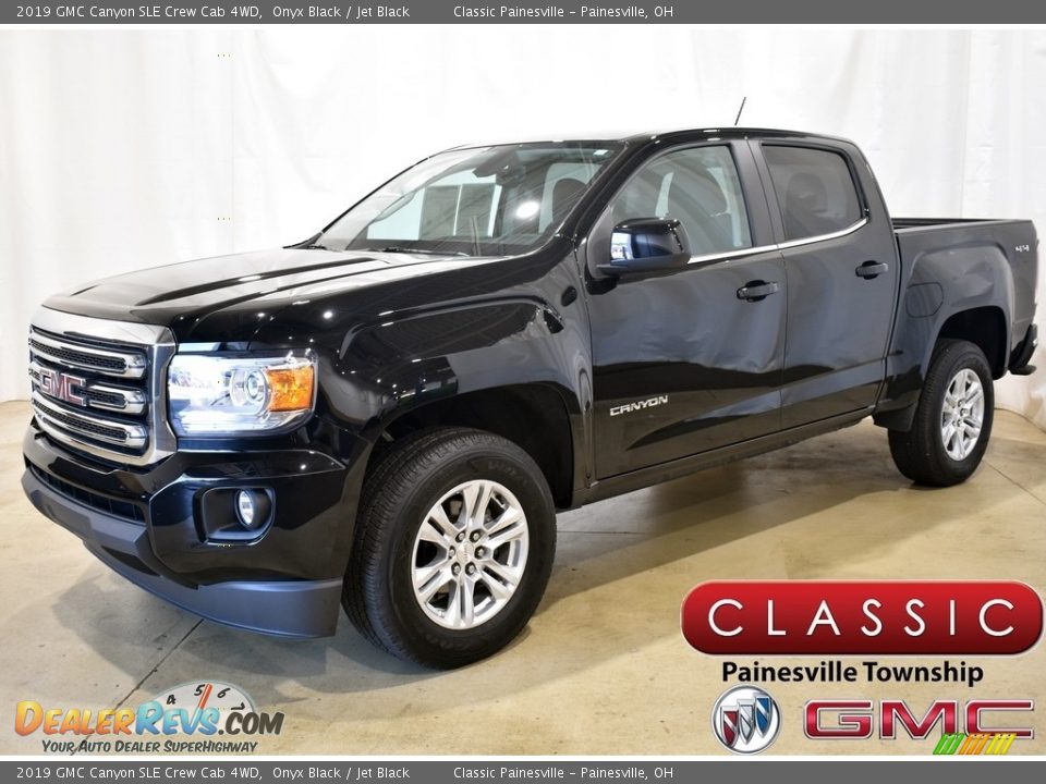 2019 GMC Canyon SLE Crew Cab 4WD Onyx Black / Jet Black Photo #1