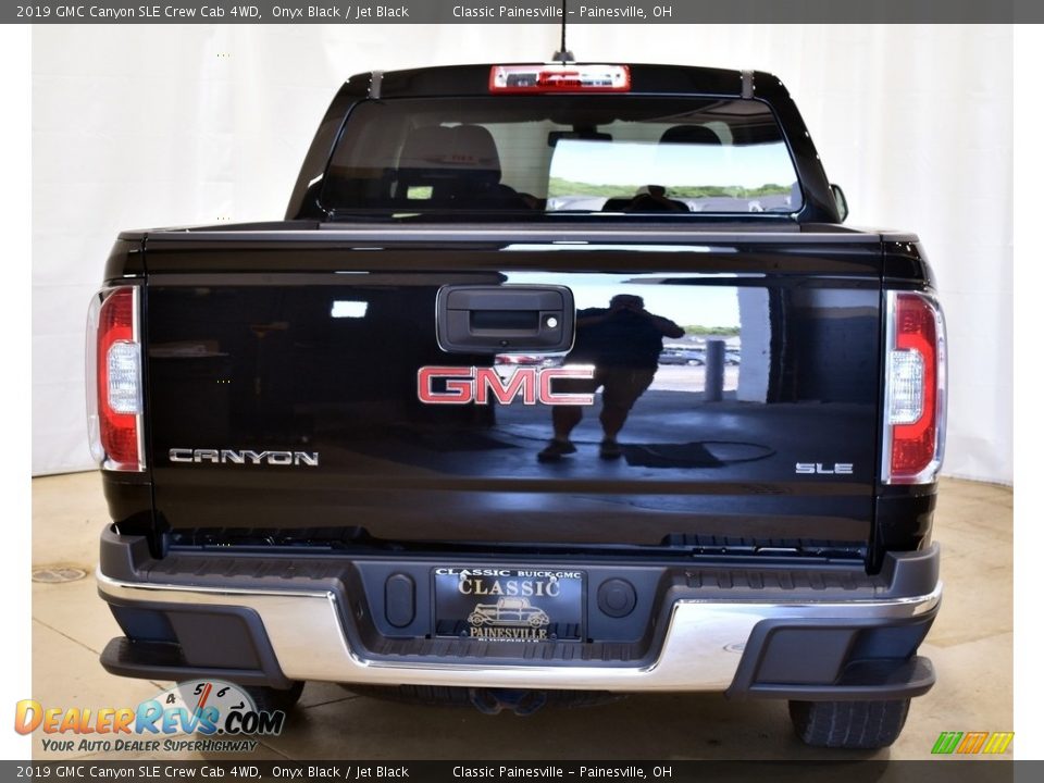 2019 GMC Canyon SLE Crew Cab 4WD Onyx Black / Jet Black Photo #3