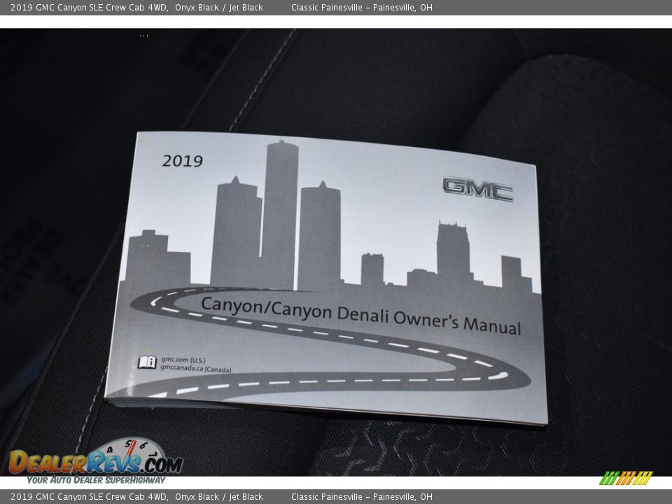 2019 GMC Canyon SLE Crew Cab 4WD Onyx Black / Jet Black Photo #16