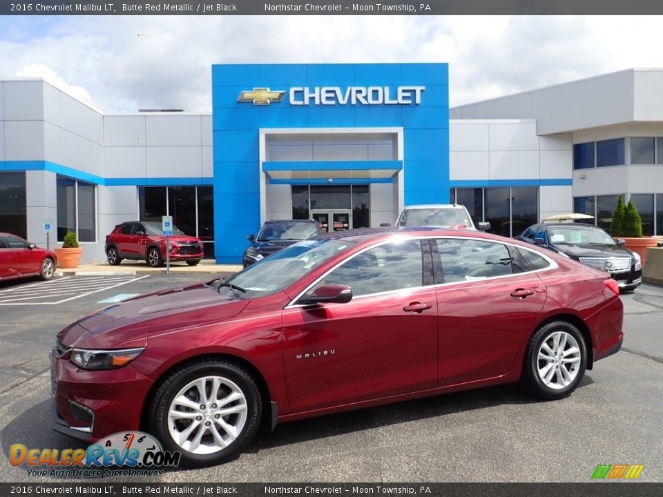 2016 Chevrolet Malibu LT Butte Red Metallic / Jet Black Photo #1