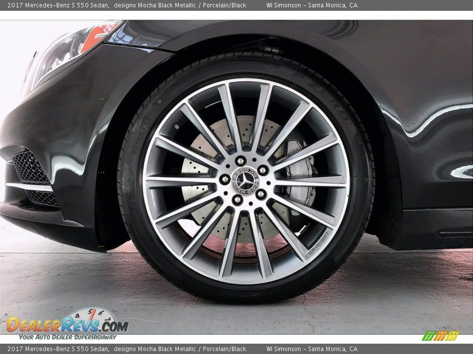 2017 Mercedes-Benz S 550 Sedan Wheel Photo #8