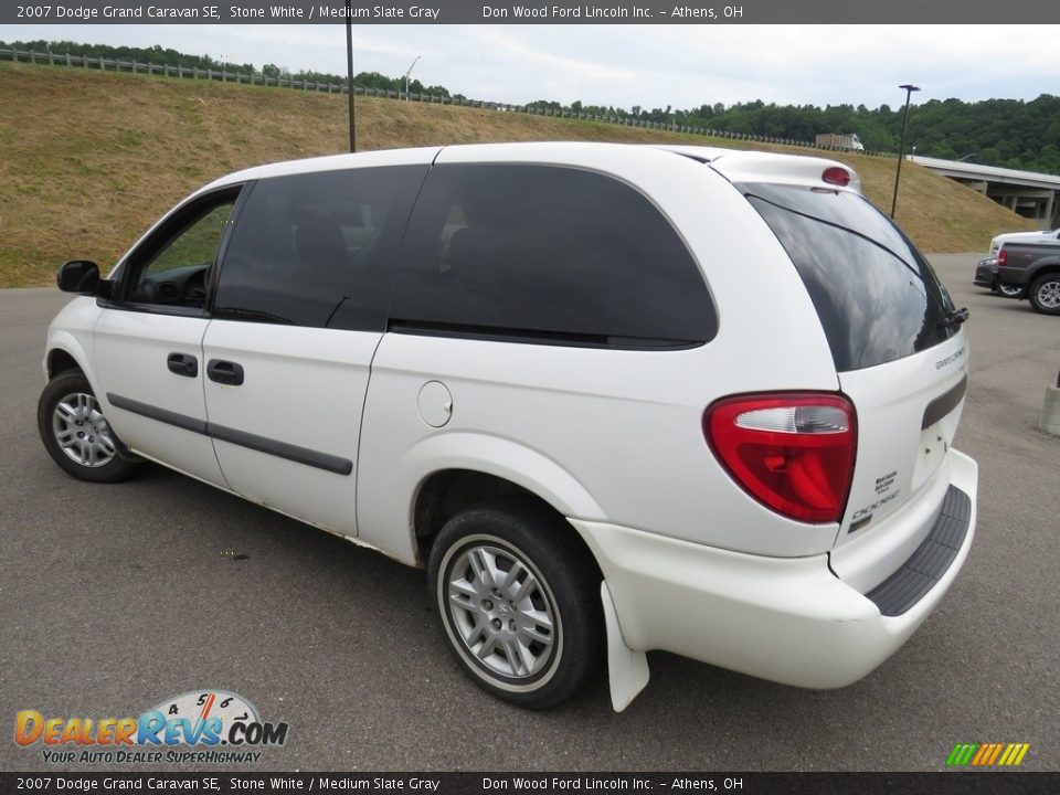 2007 Dodge Grand Caravan SE Stone White / Medium Slate Gray Photo #7