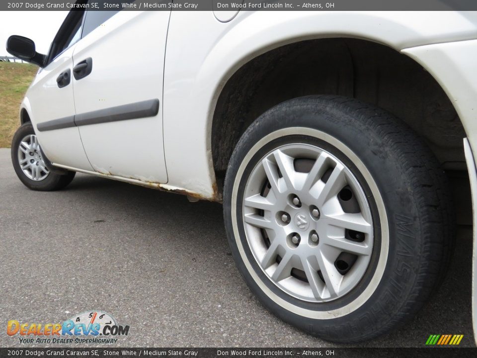 2007 Dodge Grand Caravan SE Stone White / Medium Slate Gray Photo #8