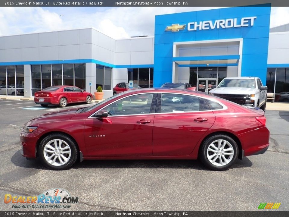 2016 Chevrolet Malibu LT Butte Red Metallic / Jet Black Photo #3