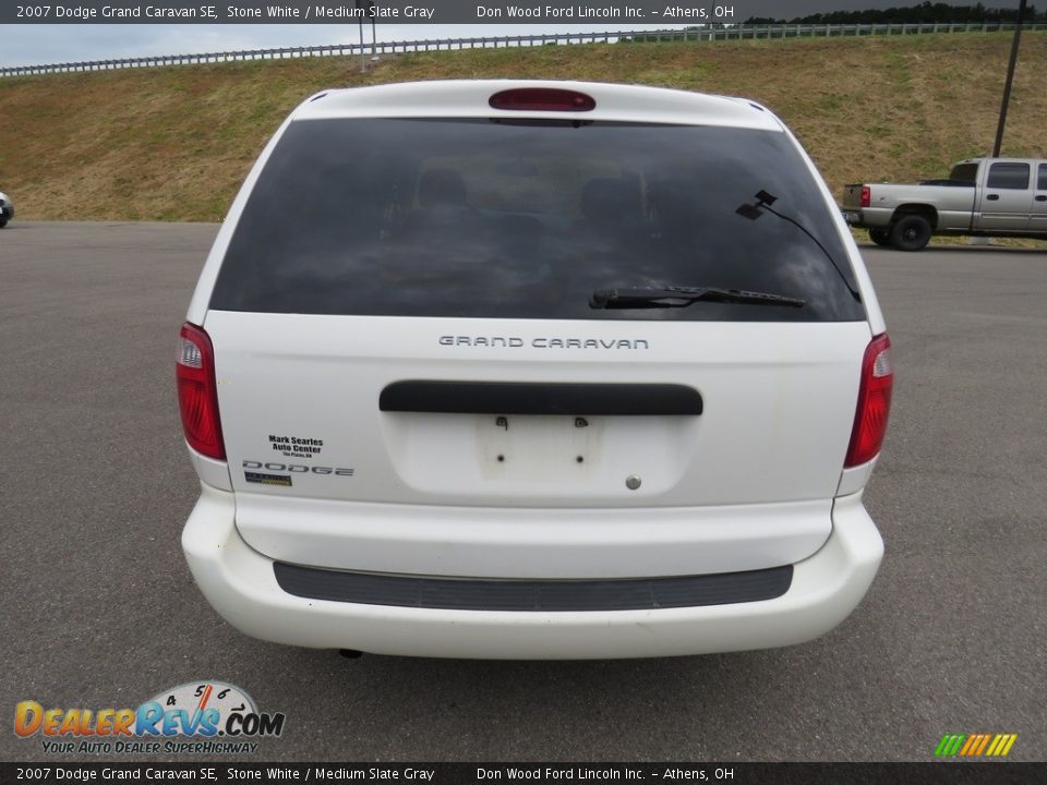 2007 Dodge Grand Caravan SE Stone White / Medium Slate Gray Photo #9