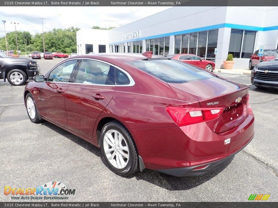 2016 Chevrolet Malibu LT Butte Red Metallic / Jet Black Photo #4