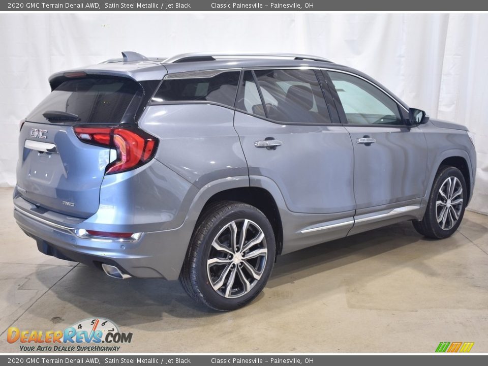 2020 GMC Terrain Denali AWD Satin Steel Metallic / Jet Black Photo #2