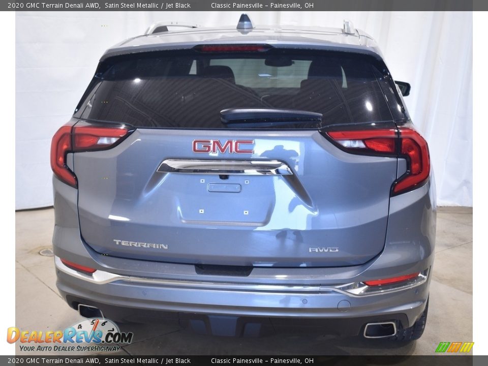 2020 GMC Terrain Denali AWD Satin Steel Metallic / Jet Black Photo #3
