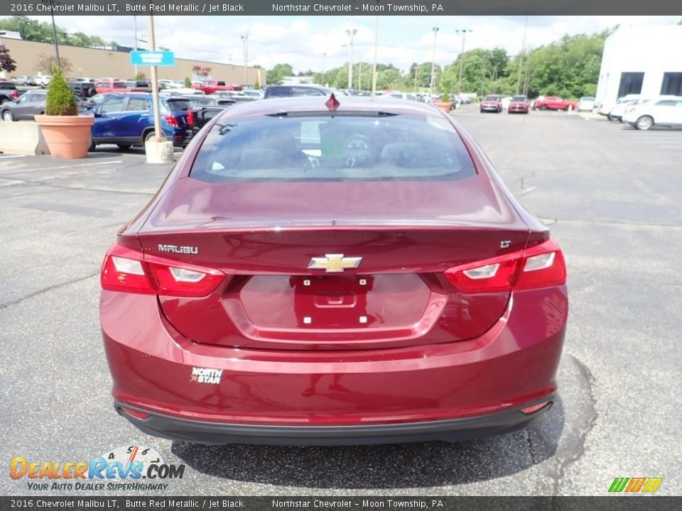 2016 Chevrolet Malibu LT Butte Red Metallic / Jet Black Photo #6