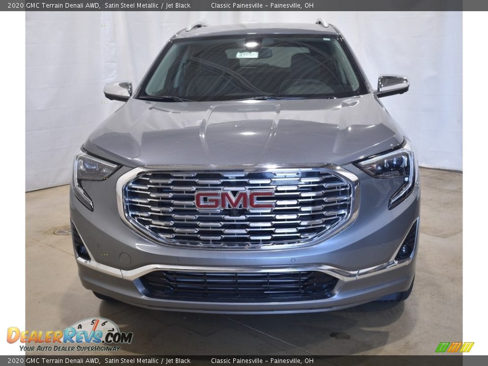 2020 GMC Terrain Denali AWD Satin Steel Metallic / Jet Black Photo #4