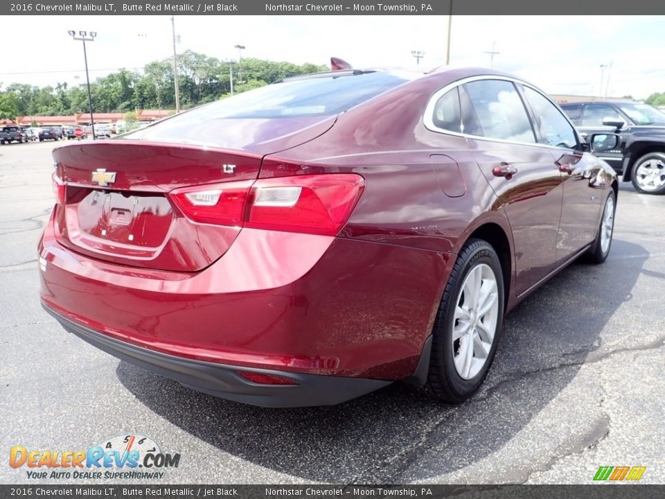 2016 Chevrolet Malibu LT Butte Red Metallic / Jet Black Photo #8