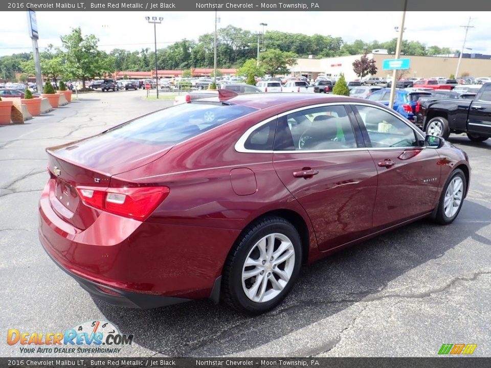 2016 Chevrolet Malibu LT Butte Red Metallic / Jet Black Photo #9