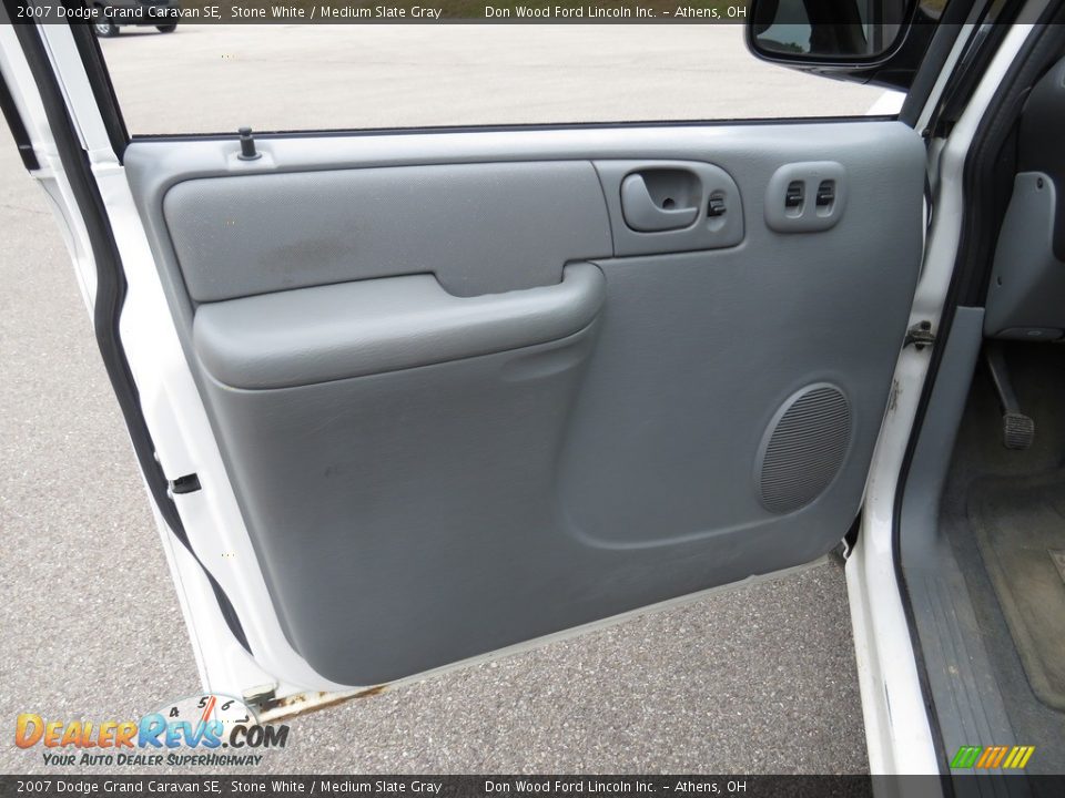 2007 Dodge Grand Caravan SE Stone White / Medium Slate Gray Photo #14