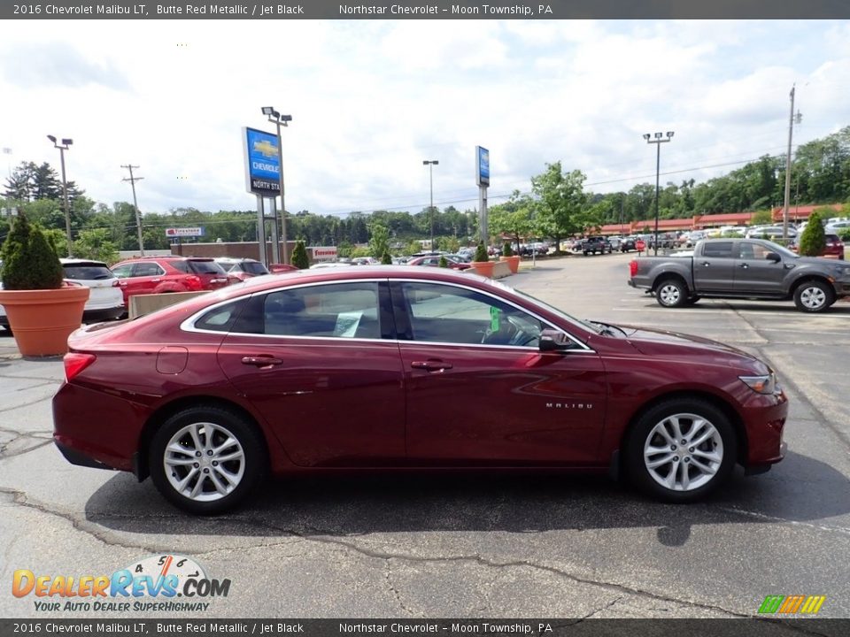 2016 Chevrolet Malibu LT Butte Red Metallic / Jet Black Photo #10