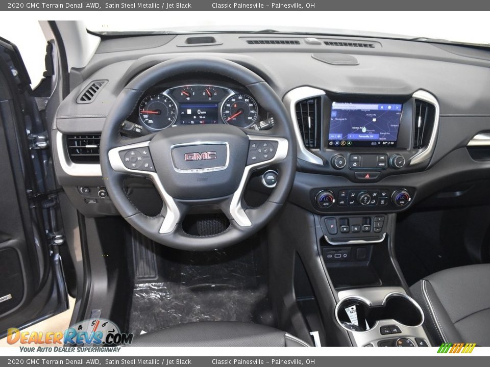 2020 GMC Terrain Denali AWD Satin Steel Metallic / Jet Black Photo #8