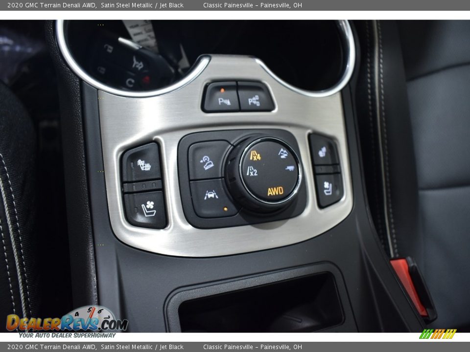 2020 GMC Terrain Denali AWD Satin Steel Metallic / Jet Black Photo #10