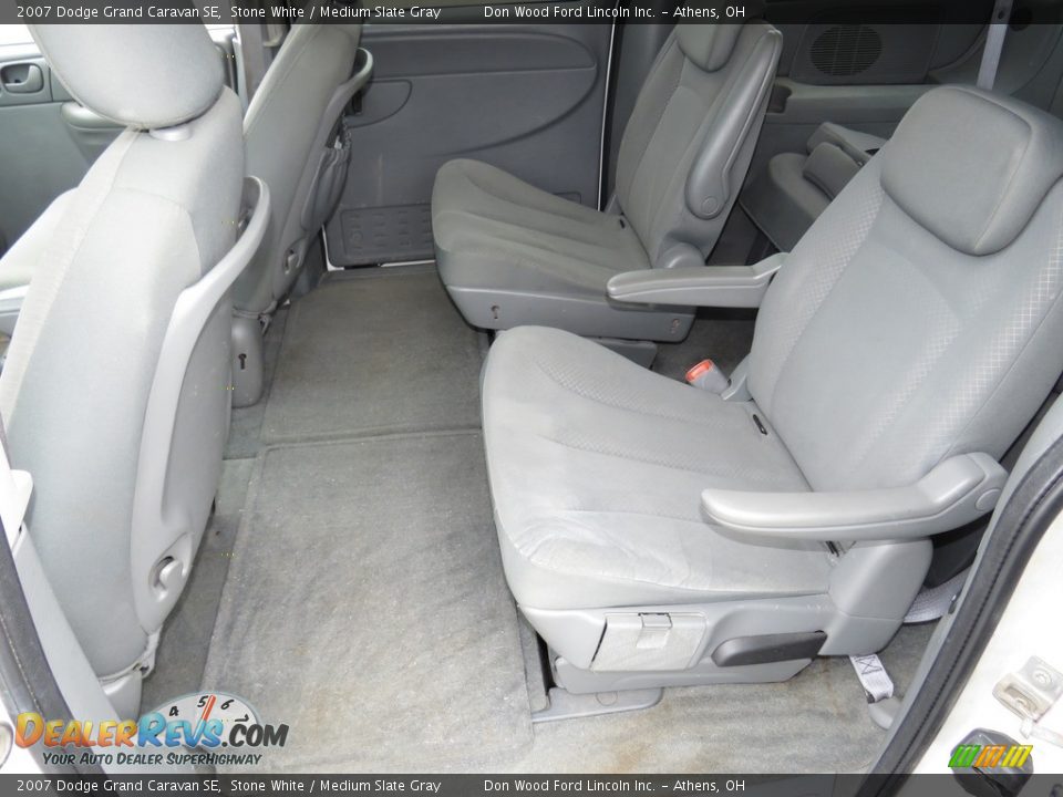 2007 Dodge Grand Caravan SE Stone White / Medium Slate Gray Photo #18